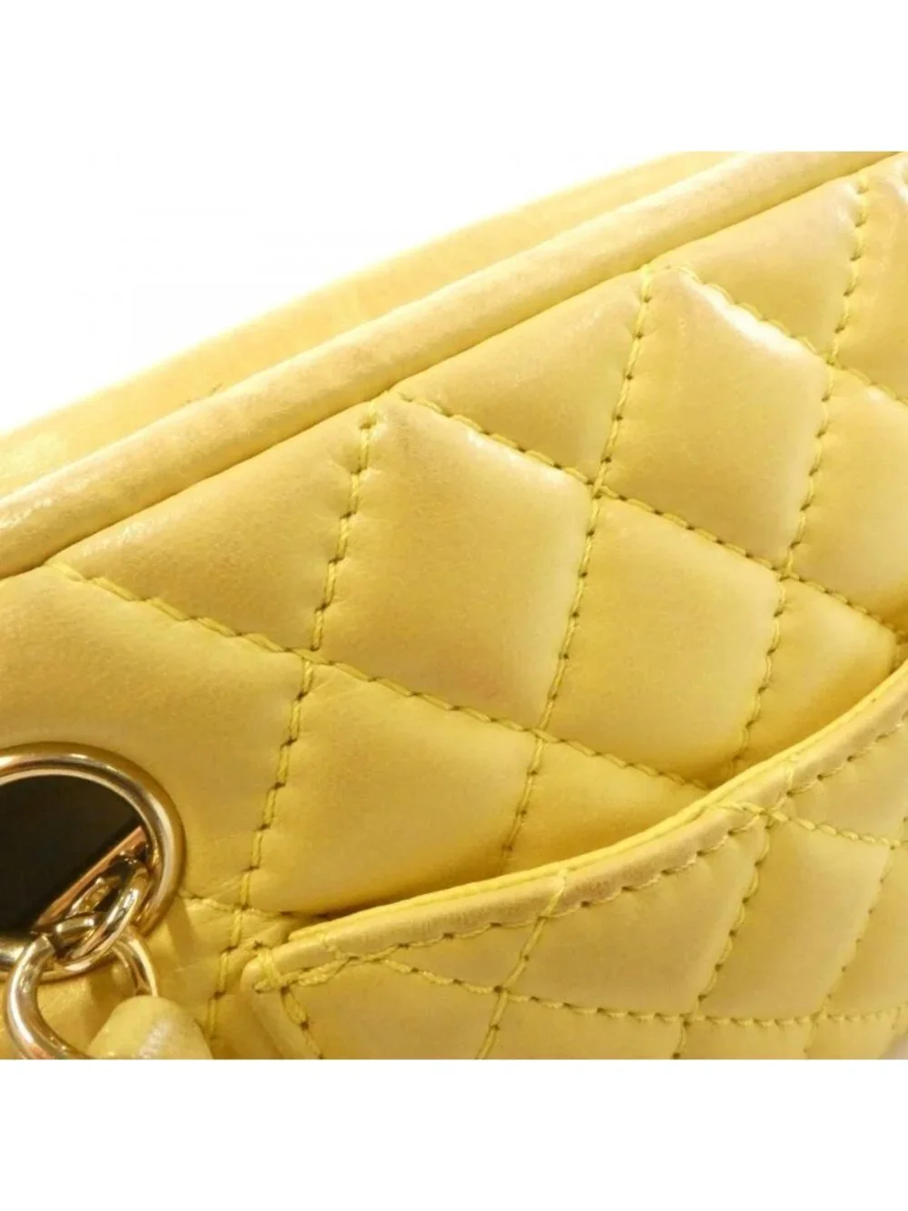 Chanel Shoulder Bag Yellow